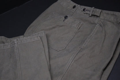 HEUGN / TROUSER098 / COTTON Over Dye Nate Pants