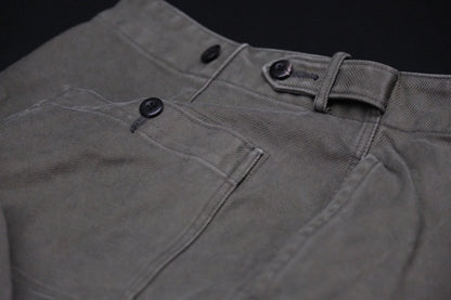 HEUGN / TROUSER098 / COTTON Over Dye Nate Pants