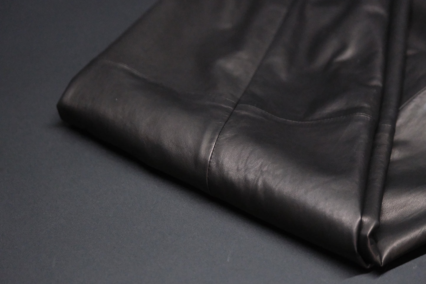 HEUGN / TROUSER065 / Copper Leather Pants