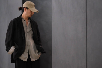 nonnotte/Unstructured Tailored Jacket/Lineon