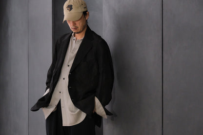 nonnotte/Unstructured Tailored Jacket/Lineon