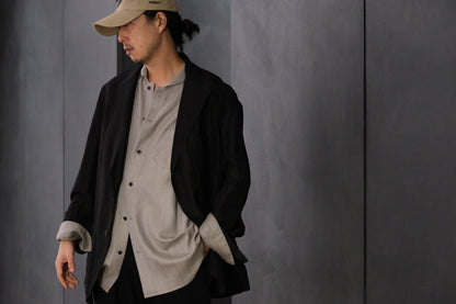 nonnotte/Unstructured Tailored Jacket/Lineon
