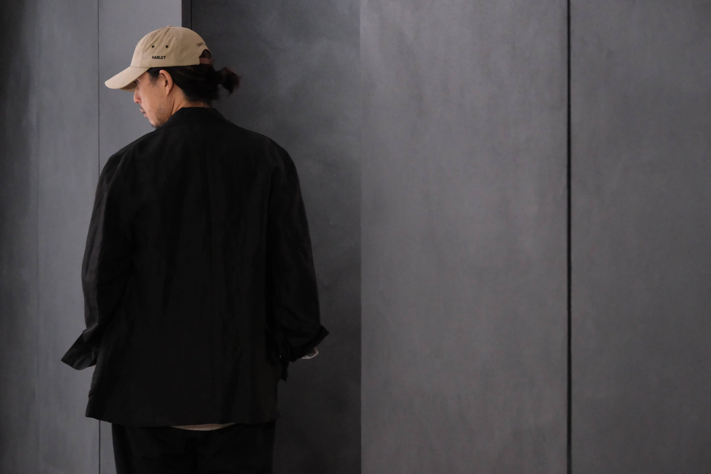 nonnotte/Unstructured Tailored Jacket/Lineon