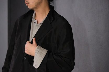 nonnotte/Unstructured Tailored Jacket/Lineon