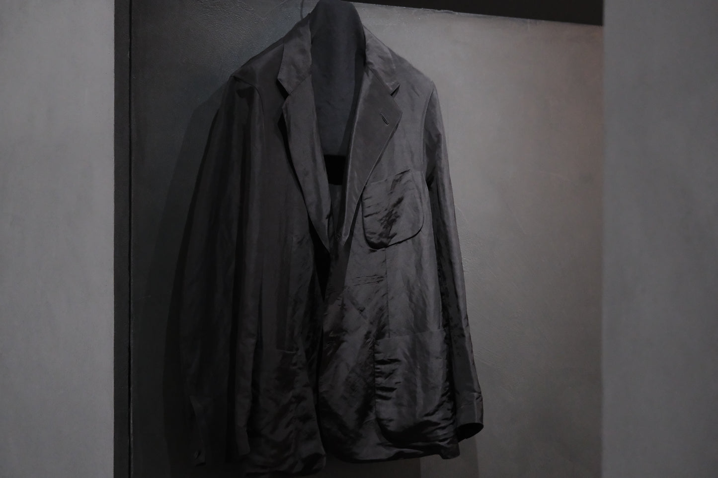 nonnotte/Unstructured Tailored Jacket/Lineon