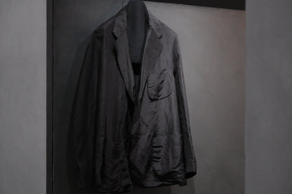 nonnotte/Unstructured Tailored Jacket/Lineon