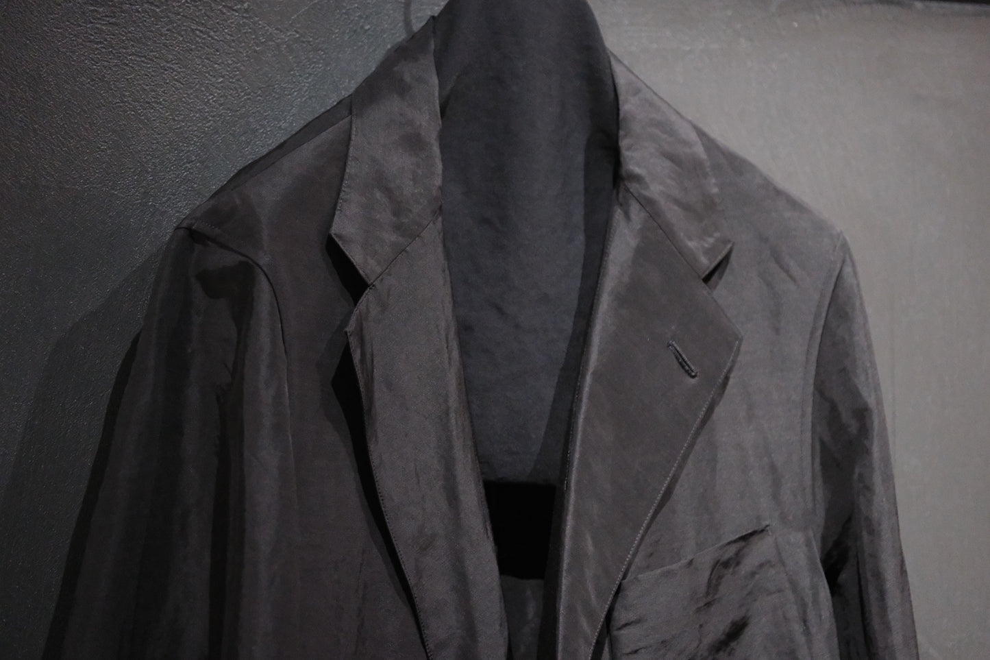 nonnotte/Unstructured Tailored Jacket/Lineon