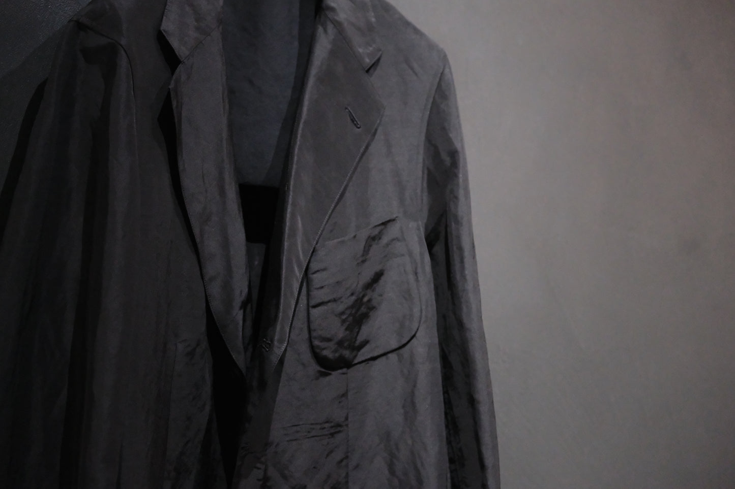 nonnotte/Unstructured Tailored Jacket/Lineon