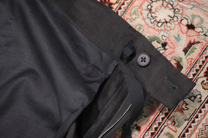 nonnotte/Draw Cord Wide Straight Trousers/Lineon