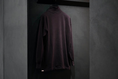Special In Ordinary / HUN Pile High-Neck Long Sleeve / GRAPHITE (黒鉛）
