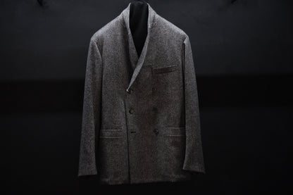 Boating Blazer / Wool &amp; Mohair High Twist Hopsack