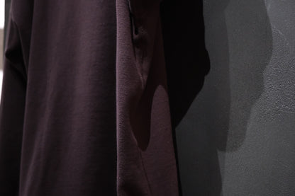 Special In Ordinary / HUN Pile High-Neck Long Sleeve / GRAPHITE (黒鉛）