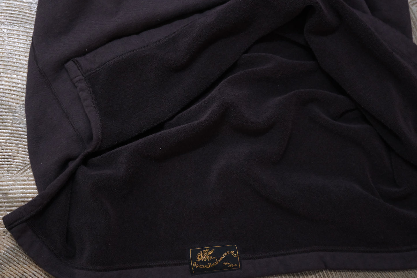 Special In Ordinary / HUN Pile High-Neck Long Sleeve / GRAPHITE (黒鉛）