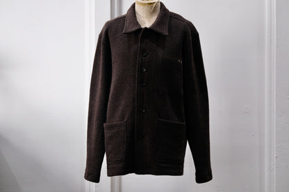 A TENTATIVE ATELIER /  Marcel Poot  / REVERSIBLE WOOLEN WORKER JACKET