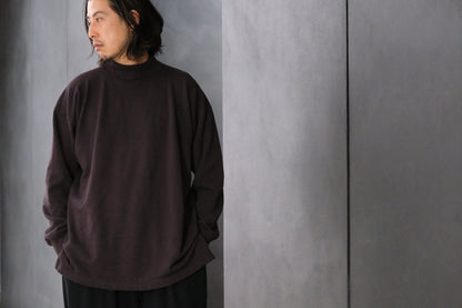 Special In Ordinary / HUN Pile High-Neck Long Sleeve / GRAPHITE (黒鉛）