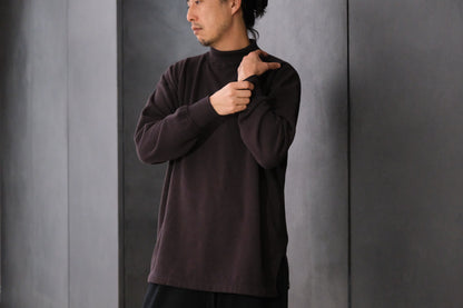 Special In Ordinary / HUN Pile High-Neck Long Sleeve / GRAPHITE (黒鉛）