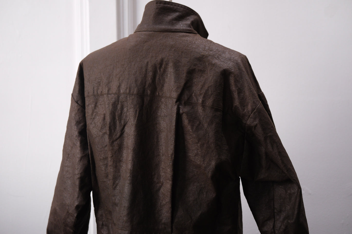 A TENTATIVE ATELIER /  Mario Monicelli /  MUD DYED WAX WORKER COAT