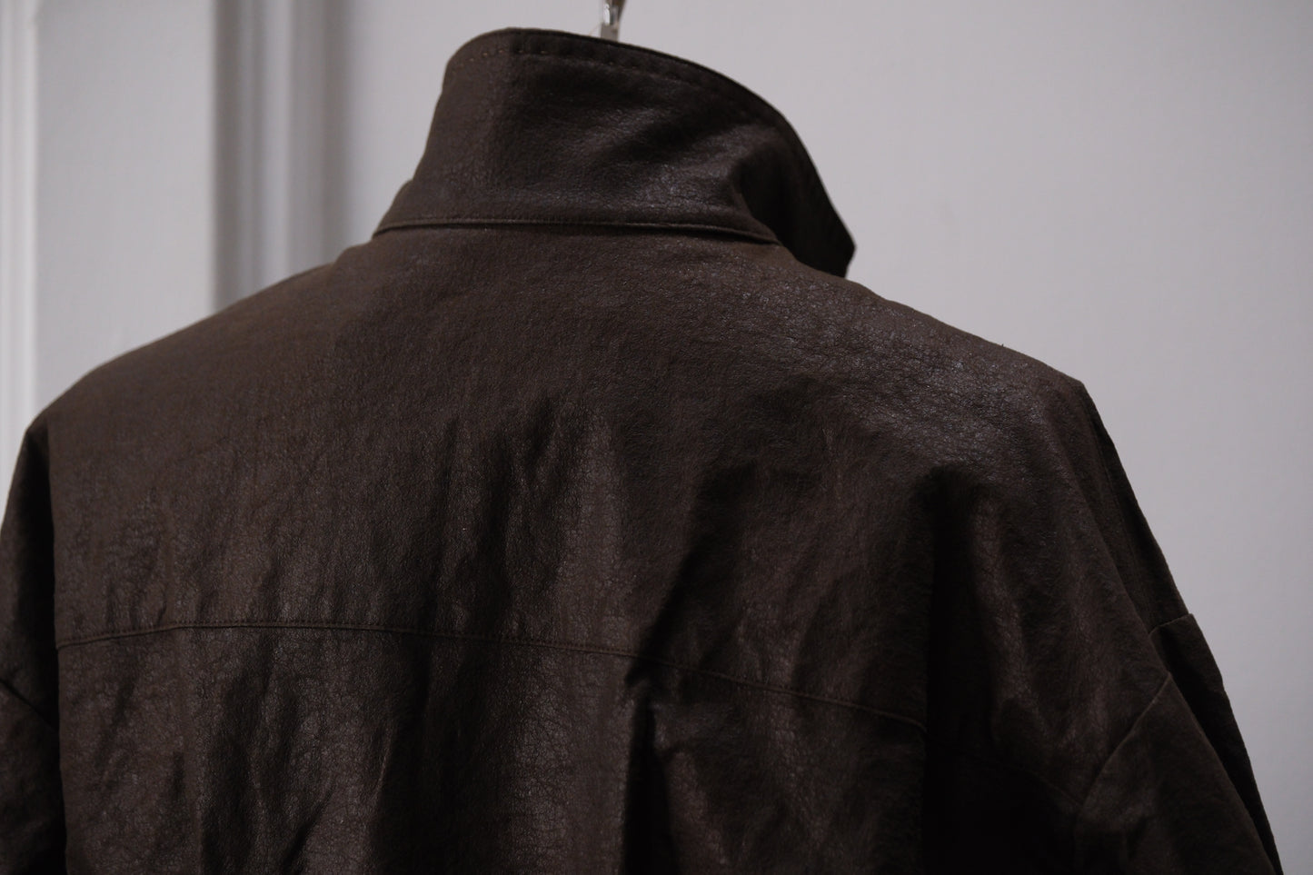 A TENTATIVE ATELIER /  Mario Monicelli /  MUD DYED WAX WORKER COAT