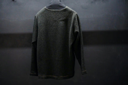 A TENTATIVE ATELIER /  Basil  /  HENRY NECK KNIT