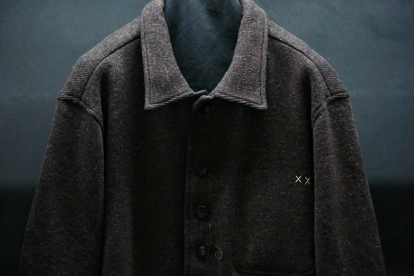 A TENTATIVE ATELIER /  Marcel Poot  / REVERSIBLE WOOLEN WORKER JACKET