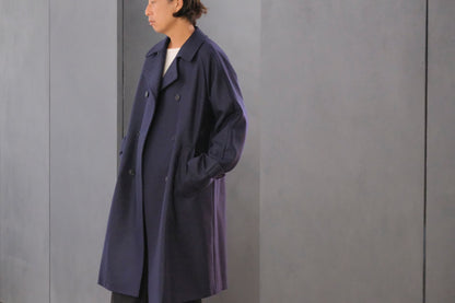 COHÉRENCE / Mod.FOUFOU Ⅱ / MELTON JERSEY / D.BLUE