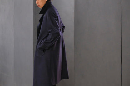 COHÉRENCE / Mod.FOUFOU Ⅱ / MELTON JERSEY / D.BLUE