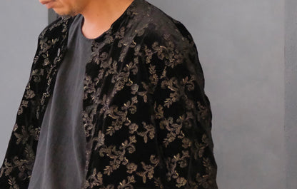 HEUGN/SHIRT120 "Jonas" French Velvet Blouson