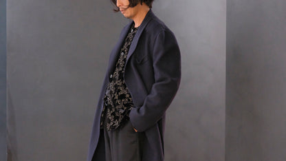 HEUGN/SHIRT120 "Jonas" French Velvet Blouson