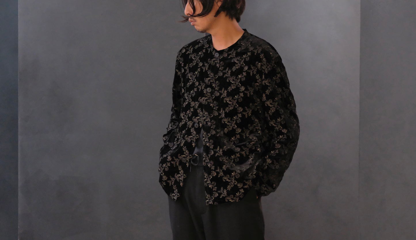 HEUGN/SHIRT120 "Jonas" French Velvet Blouson