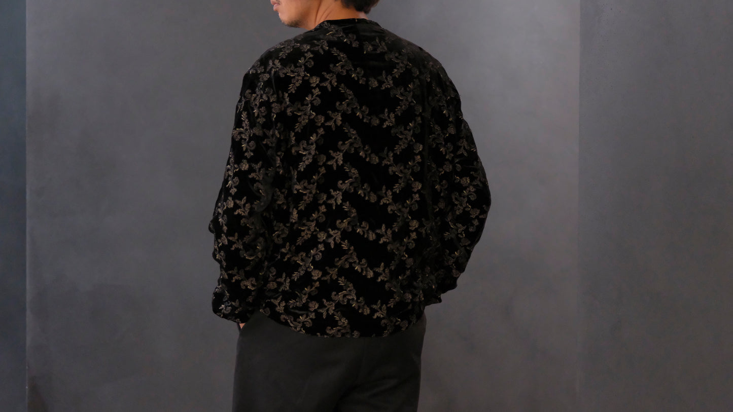 HEUGN/SHIRT120 "Jonas" French Velvet Blouson