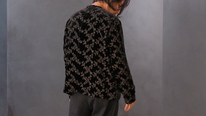 HEUGN/SHIRT120 "Jonas" French Velvet Blouson