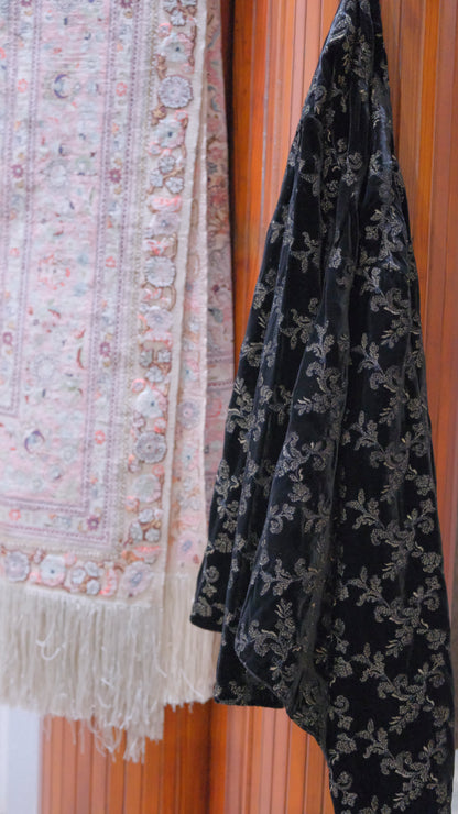 HEUGN/SHIRT120 "Jonas" French Velvet Blouson