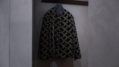 HEUGN/SHIRT120 "Jonas" French Velvet Blouson