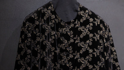 HEUGN/SHIRT120 "Jonas" French Velvet Blouson