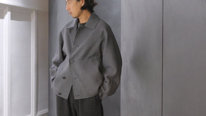 nonnotte / DRAPING KIMONO BLOUSON / N-25A-032