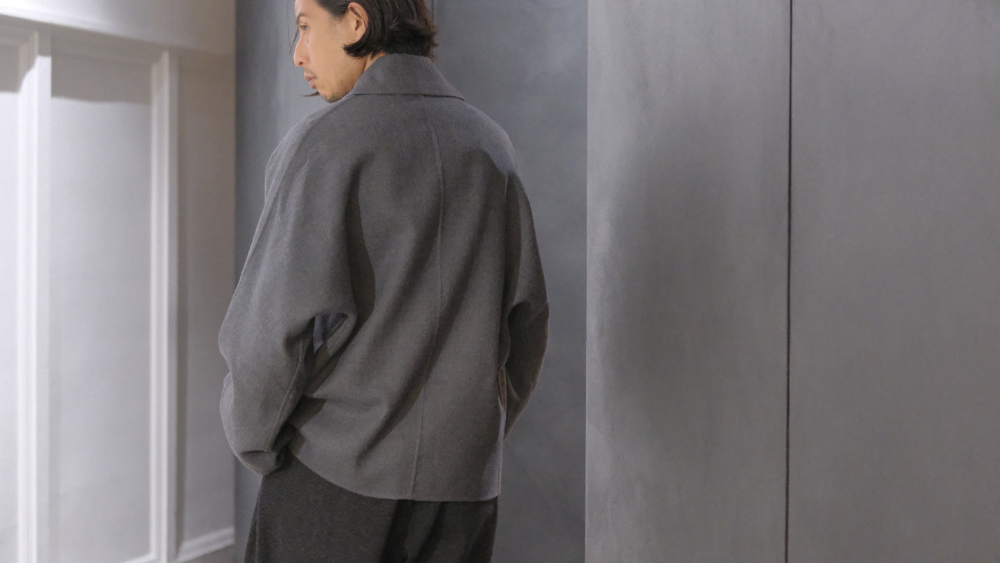 nonnotte / DRAPING KIMONO BLOUSON / N-25A-032