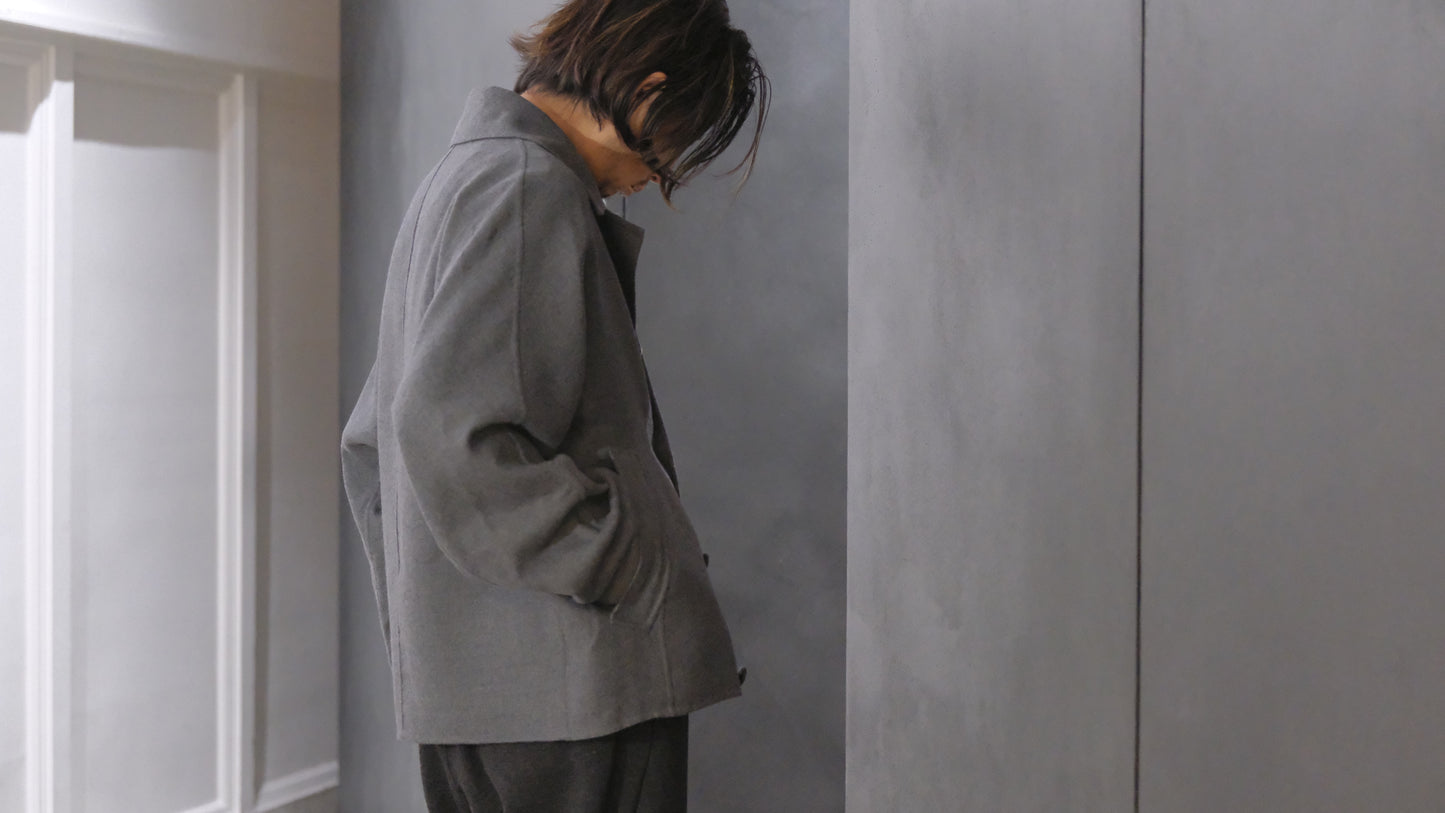 nonnotte / DRAPING KIMONO BLOUSON / N-25A-032