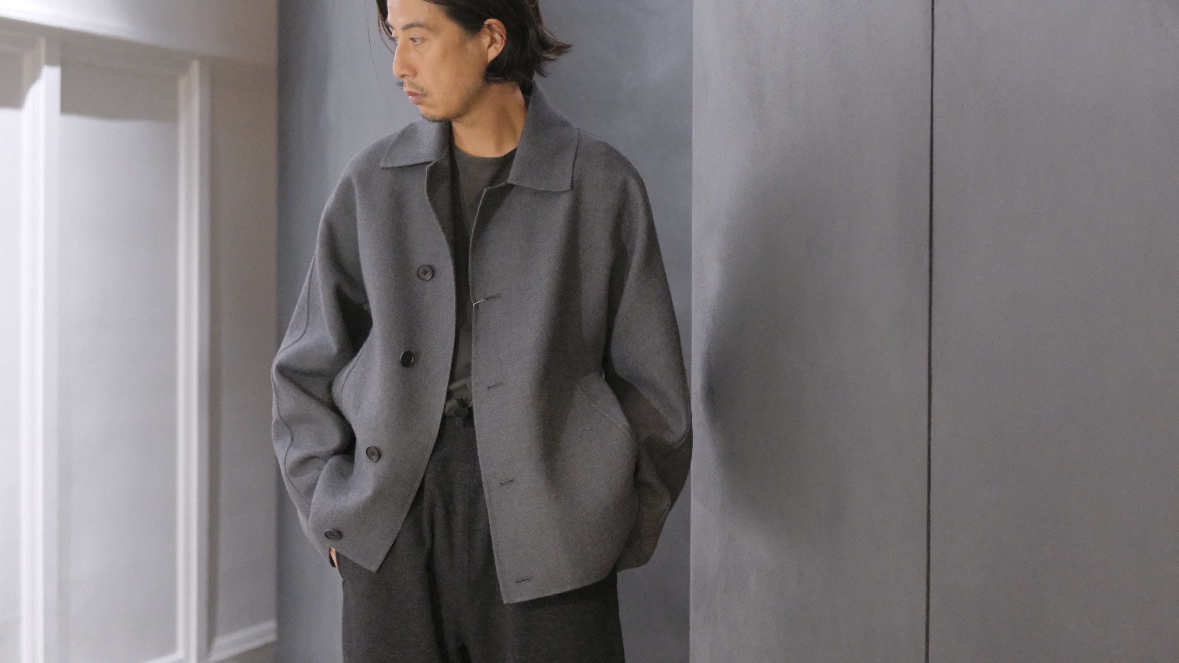 エルンスト【Le Kimono】 nonnotte / DRAPING KIMONO BLOUSON / N-25A-032 – Lister