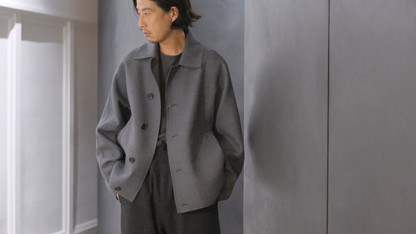 nonnotte / DRAPING KIMONO BLOUSON / N-25A-032