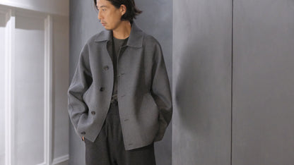 nonnotte / DRAPING KIMONO BLOUSON / N-25A-032