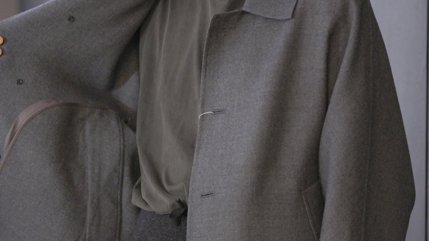 nonnotte / DRAPING KIMONO BLOUSON / N-25A-032