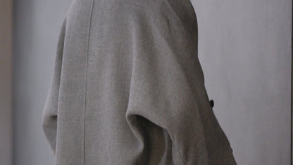 nonnotte / DRAPING KIMONO BLOUSON / N-25A-032