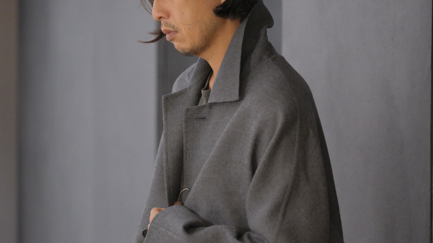 nonnotte / DRAPING KIMONO BLOUSON / N-25A-032