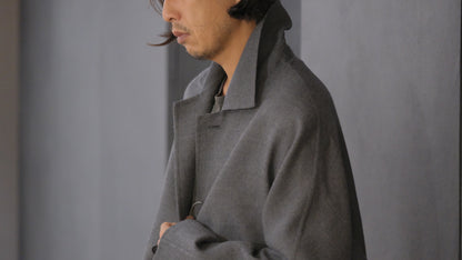 nonnotte / DRAPING KIMONO BLOUSON / N-25A-032