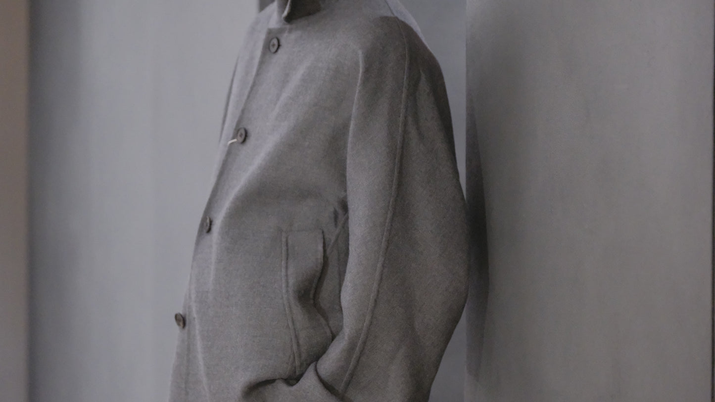 nonnotte / DRAPING KIMONO BLOUSON / N-25A-032