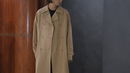 COHÉRENCE/Mod.FOUFOU Ⅱ/MELTON JERSEY / CAMEL.BLACK