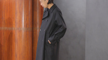 COHÉRENCE/Mod.FOUFOU Ⅱ/MELTON JERSEY / CAMEL.BLACK