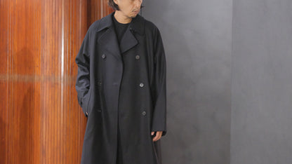 COHÉRENCE/Mod.FOUFOU Ⅱ/MELTON JERSEY / CAMEL.BLACK