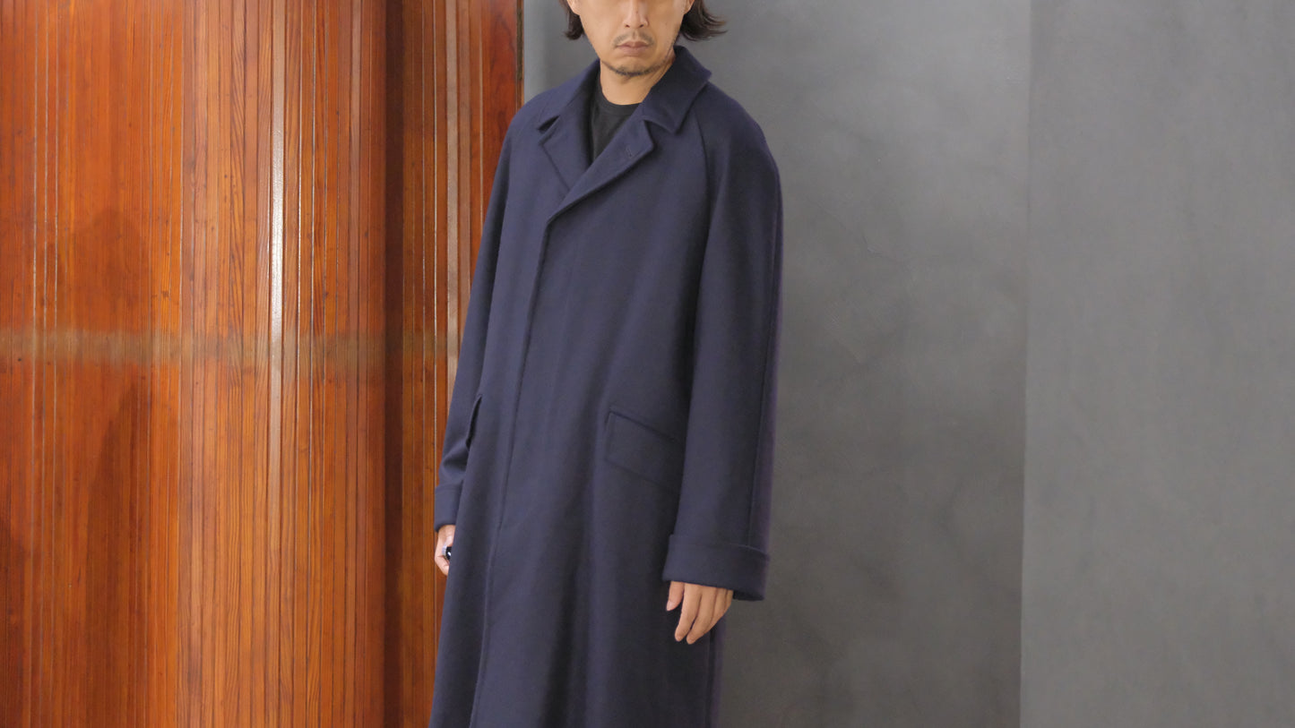 COHÉRENCE/Mod.CORB/MELTON JERSEY / CAMEL.D.BLUE.BLACK