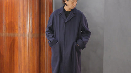 COHÉRENCE/Mod.CORB/MELTON JERSEY / CAMEL.D.BLUE.BLACK